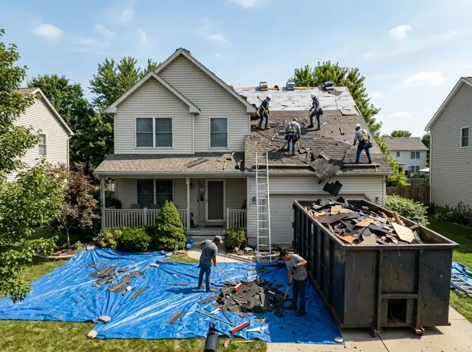 roof-replacement-debris-remova-004 — frequently asked questions, Cheapest Dumpster Rentals in Northwest Harwinton, CT